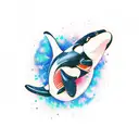 orca tattoo design idea