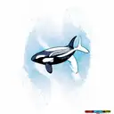 orca tattoo design idea