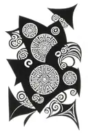 polynesian design for forearm tattoo design idea
