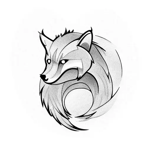 firefox  tattoo design idea