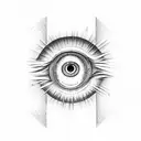 Evil Eye tattoo design idea