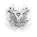 fluer de lis tattoo design idea