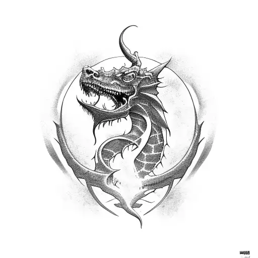 dacian draco tattoo design idea