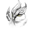 arrow and feather tattoo design idea