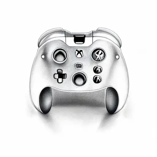 xbox Controller demon tattoo design idea