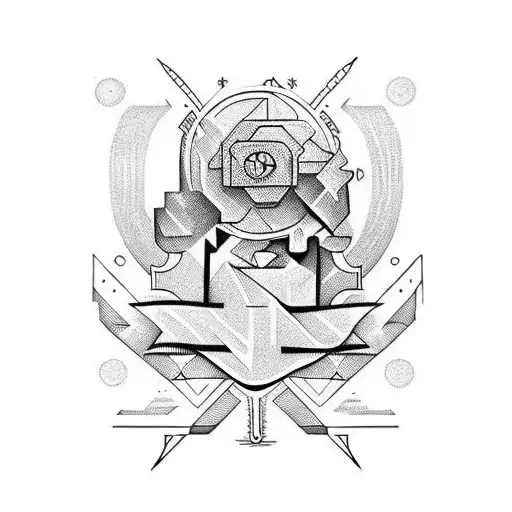 "...And I will." with design inspired by ups and downs of life tattoo design idea