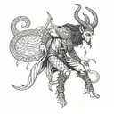 Loki tattoo design idea