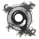 enso Circle tattoo design idea