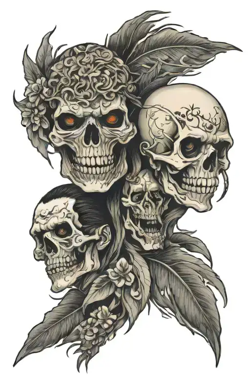 Hawaii tattoo design idea