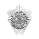 Slavic Kolovrat tattoo design idea
