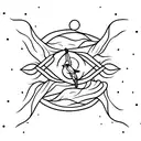 Sparrow tattoo design idea