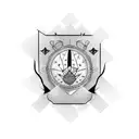 checkered flag tattoo design idea