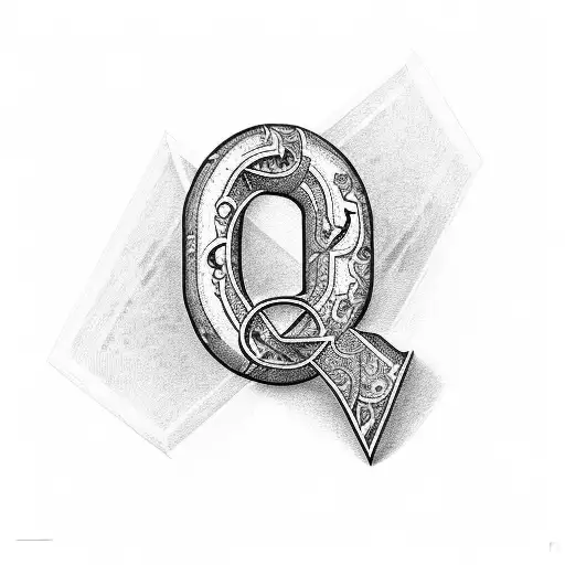 letter a on ring finger tattoo design idea