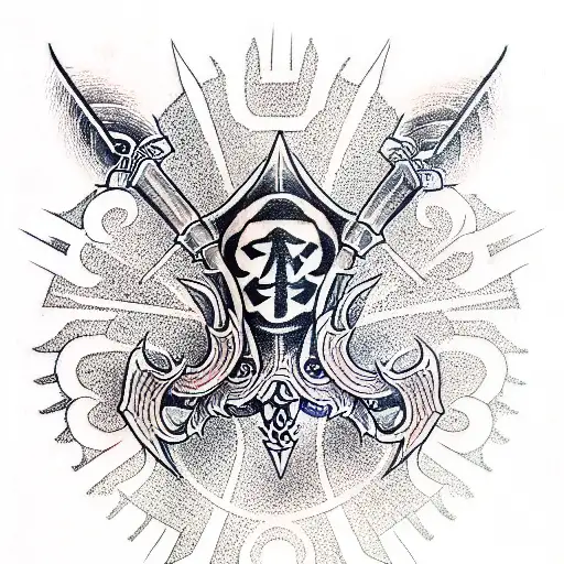 Ace of Spades tattoo design idea