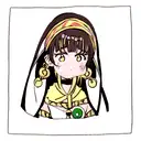 mulhere diaba com brincos com malagueta tattoo design idea