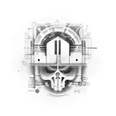 ingeniería electrónica industrial y automática  tattoo design idea