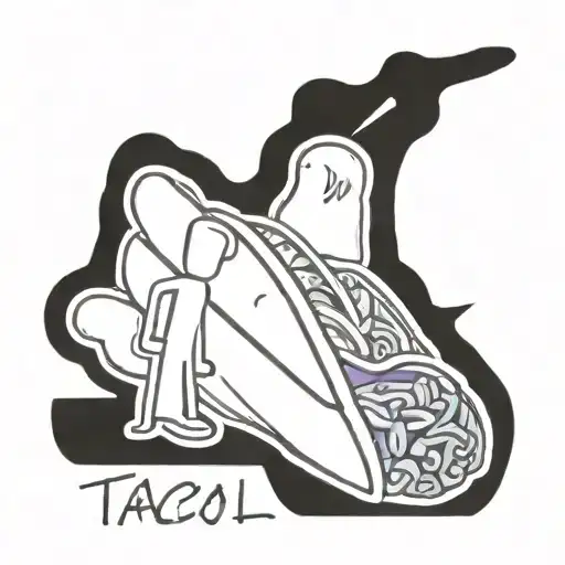 taco bell tattoo design idea