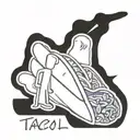 taco bell tattoo design idea