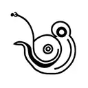 snail tattoo design idea