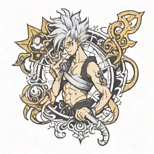 scorpio killua Hunter x tattoo design idea