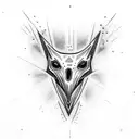 skate ghost tattoo design idea