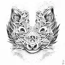 non-existent animal tattoo design idea
