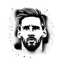 messi tattoo design idea