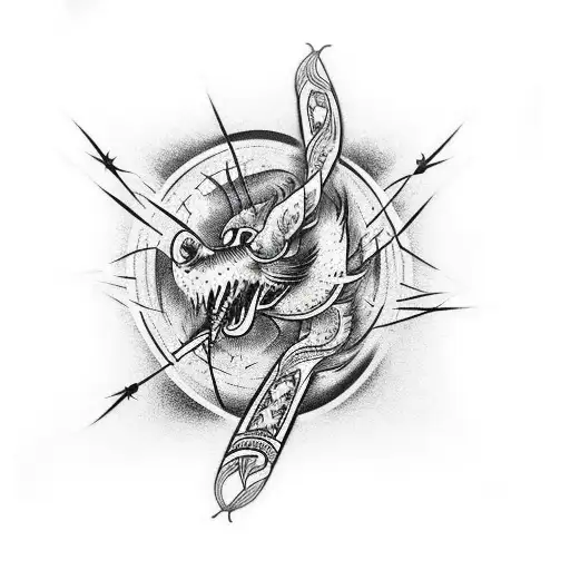Barbed Wire tattoo design idea