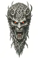 leshen monster from the witcher 3 wildhunt tattoo design idea