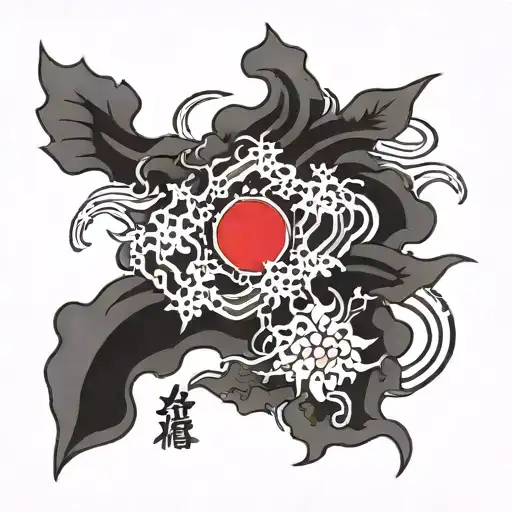 a tattoo in Japanese writing that says property of former student  tattoo design idea