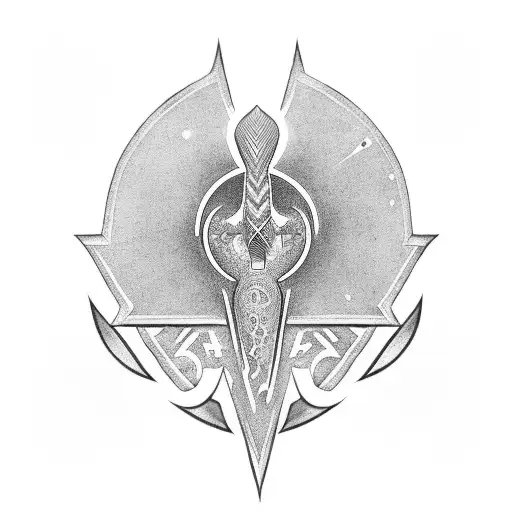 Ankh Symbol tattoo design idea