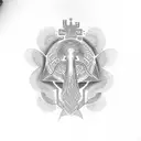 Ankh Symbol tattoo design idea