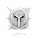 Ankh Symbol tattoo design idea