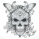 an underdog tattoo design idea