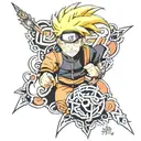 Naruto tattoo design idea