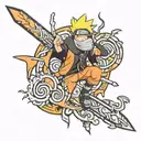 Naruto tattoo design idea