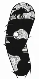 sonic tattoo design idea