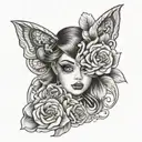 sissy  slut tattoo design idea