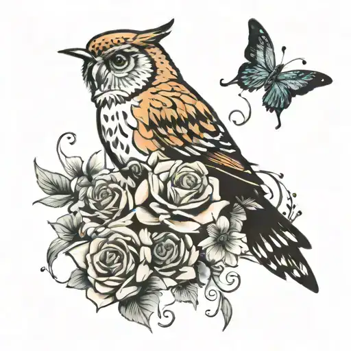 I love you forever wherever you are  tattoo design idea