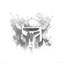 ворона взлетает  tattoo design idea