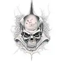 Grim Reaper tattoo design idea