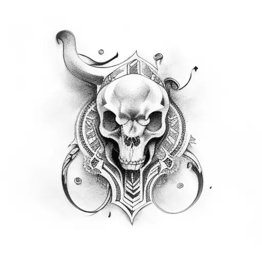 romanian traditional  tattoo design idea