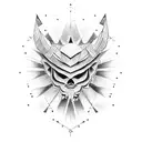 moderation  Greek philosophy  tattoo design idea