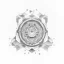 moderation  Greek philosophy  tattoo design idea