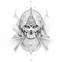 moderation  Greek philosophy  tattoo design idea