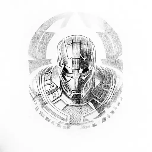 marvel avengers Roman Greek tattoo design idea