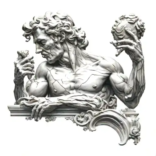 Man cannot remake himself without suffering, for he is both the marble and the sculptor. tattoo design idea
