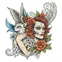 Let's go tattoo design idea