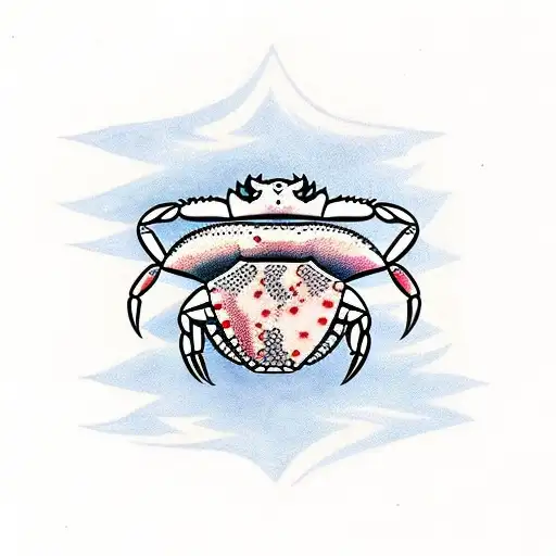 crab tattoo design idea