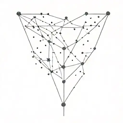 Gemini constellation tattoo design idea